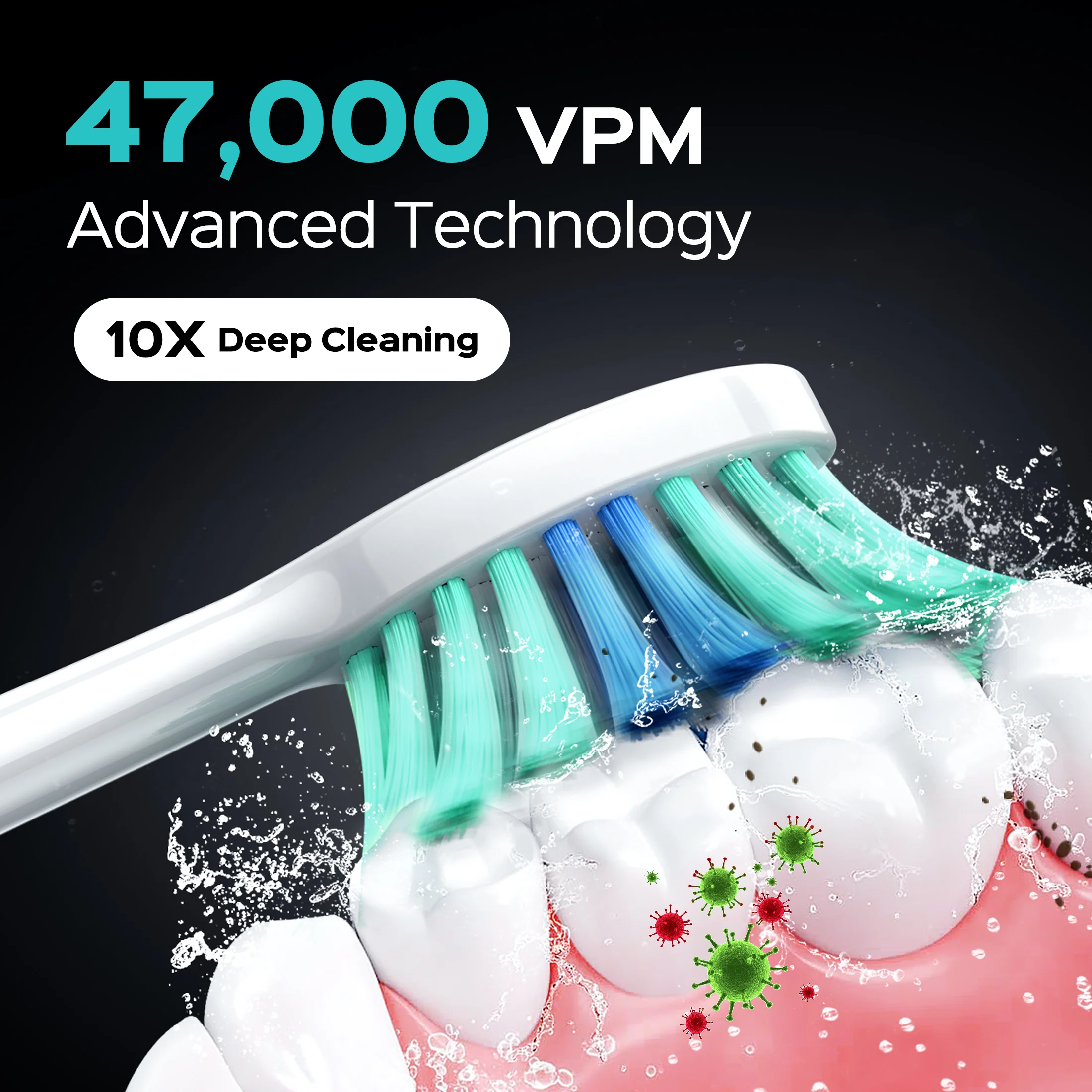 COSLUS C40 Sonic Electric Toothbrush - Image 6