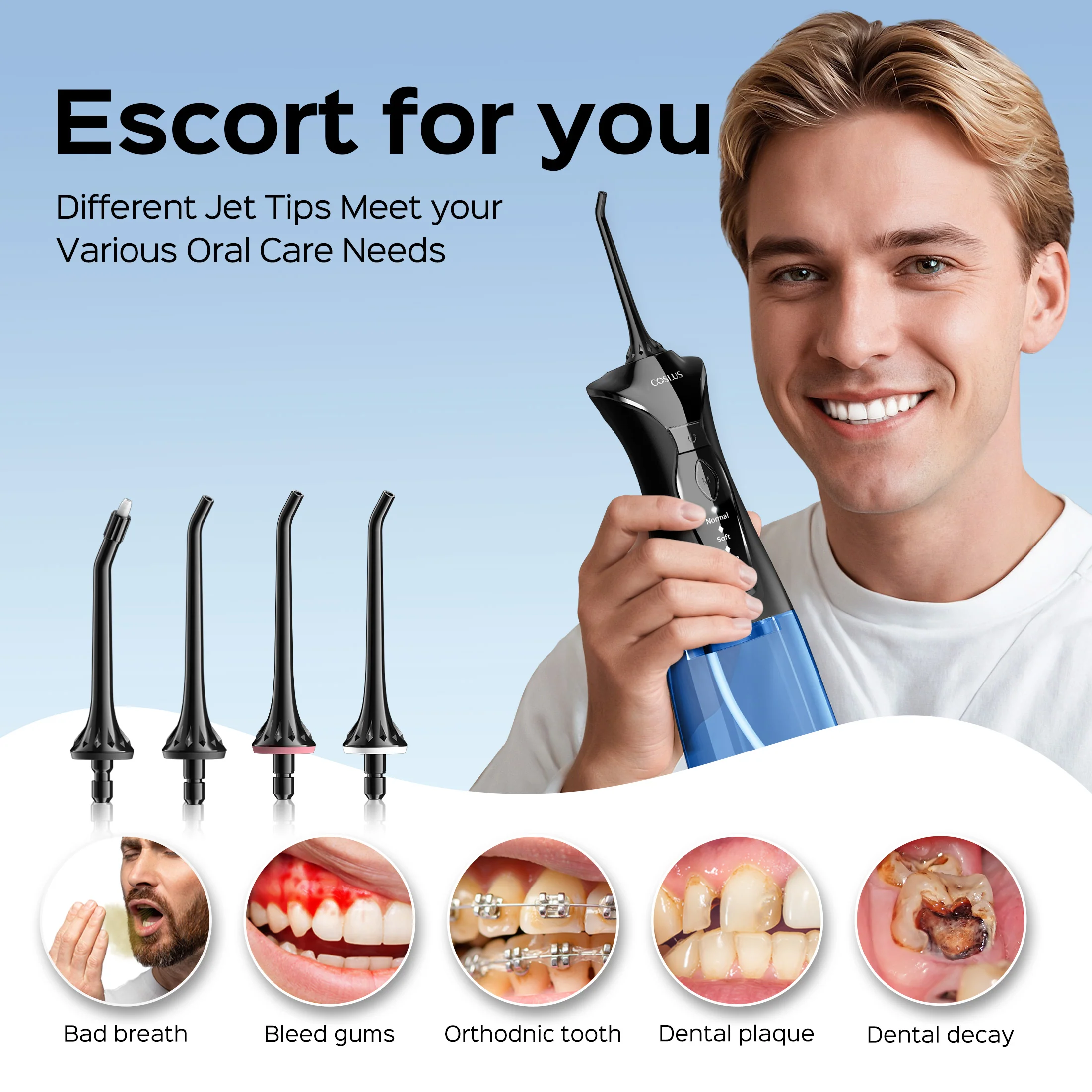 COSLUS CX30 oral irrigator - Image 8