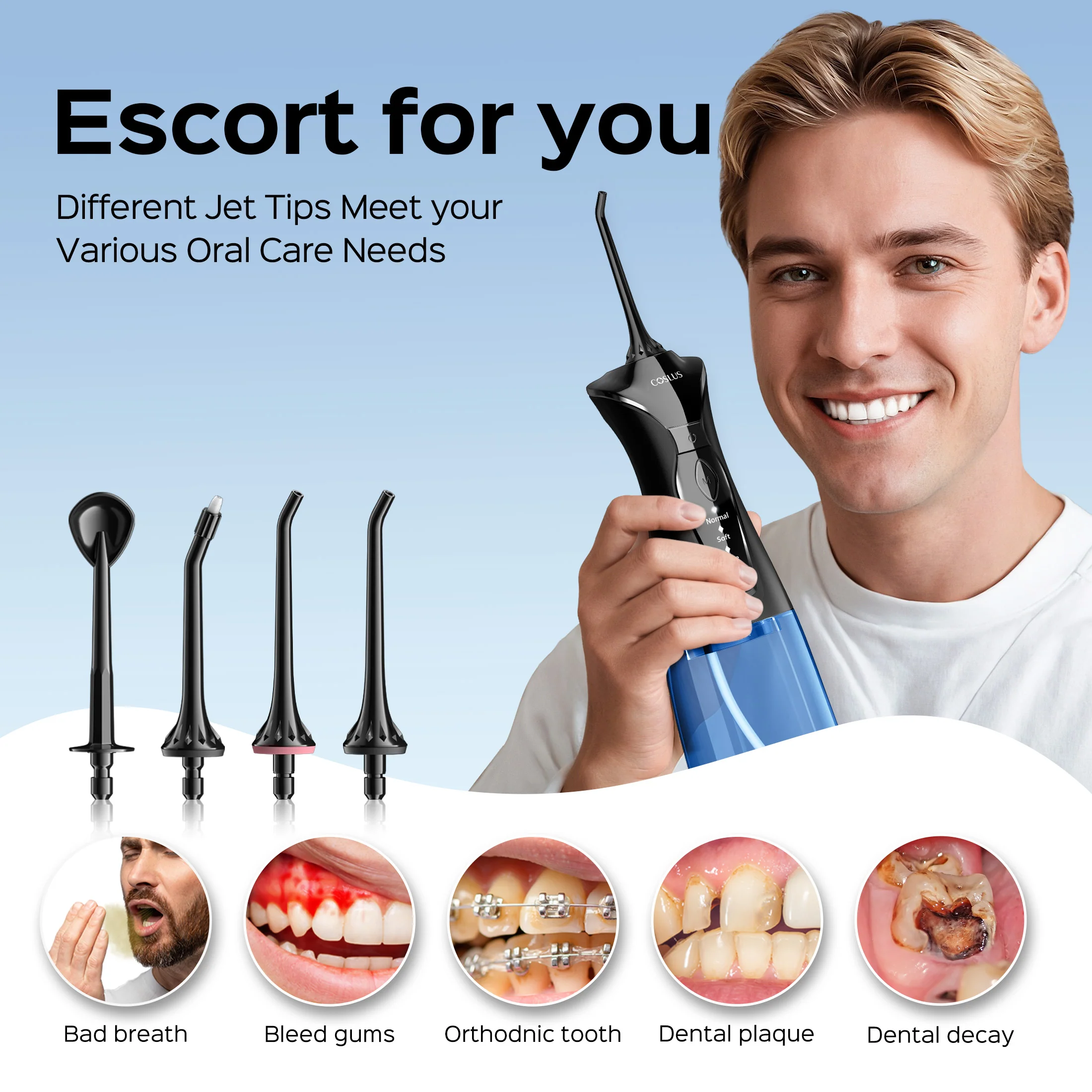 COSLUS CX30 oral irrigator - Image 9