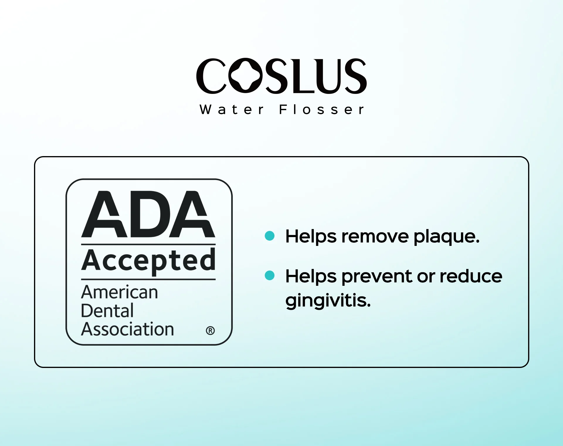 COSLUS E40 (WFP14) 10-Level Dial Pressure Control Water Flosser - Image 3