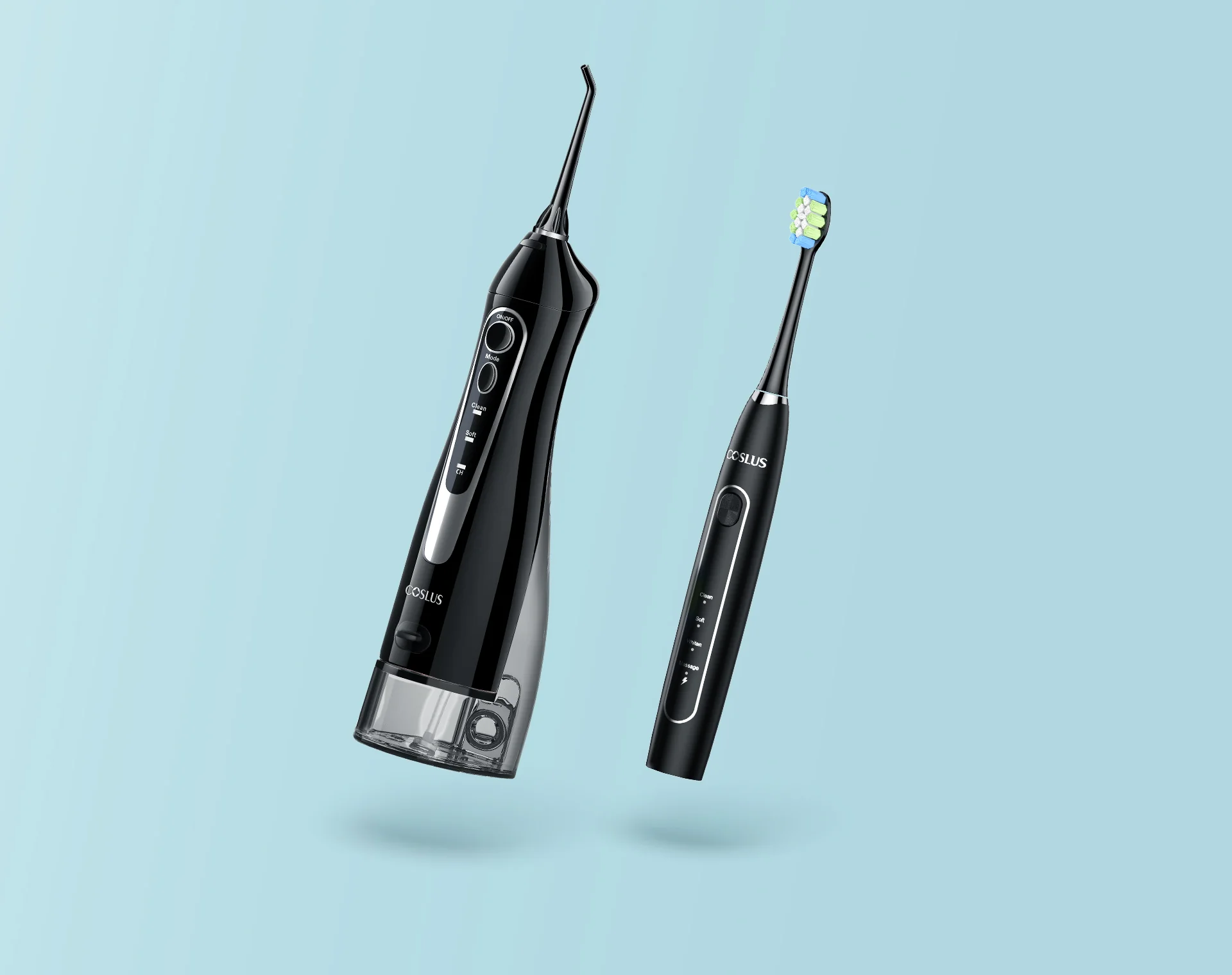 (C20&C41) Electronic Water Flosser & Toothbrush Set